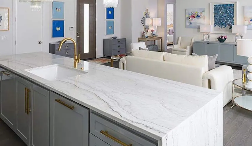 Мрамор Polar White